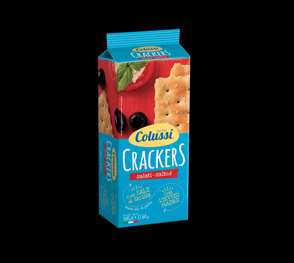 BOLACHA C CRACKER 500 GR C/SAL COLUSSI